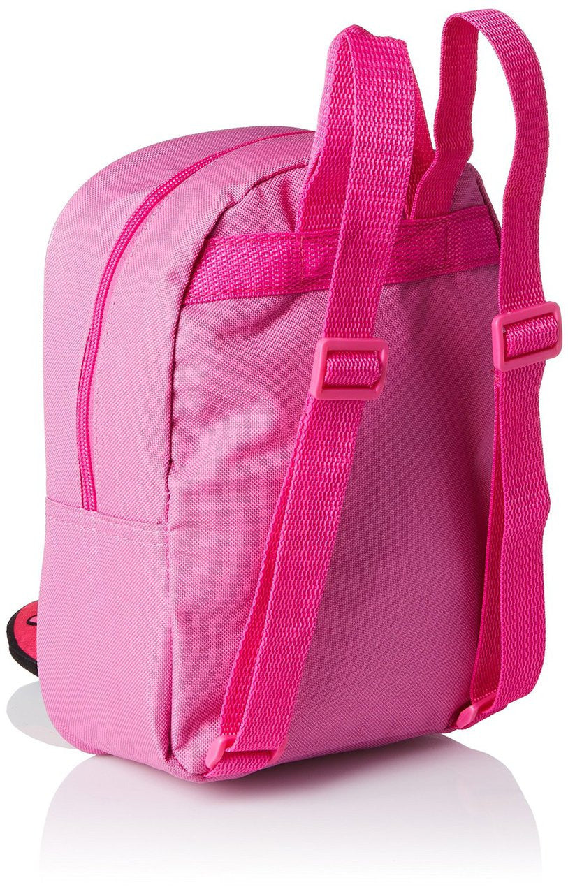 Disney Girls' Minnie Mini Backpack with Plush Feet, Pink