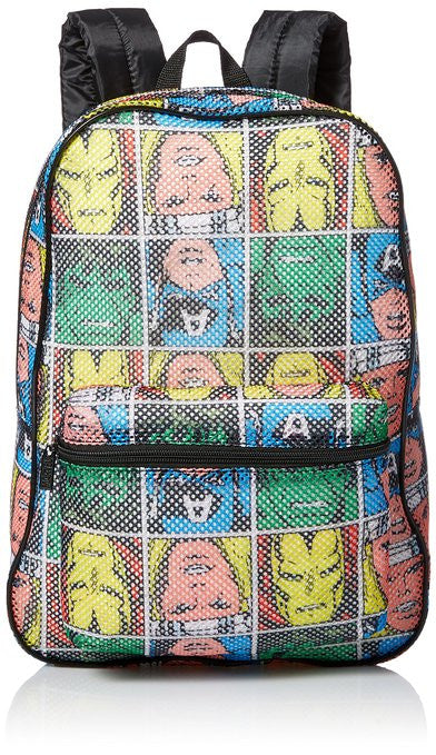 Marvel Boys' Avengers Mesh Backpack