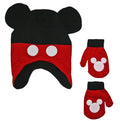 Mickey Mouse Toddler Winter Hat & Mitten Set
