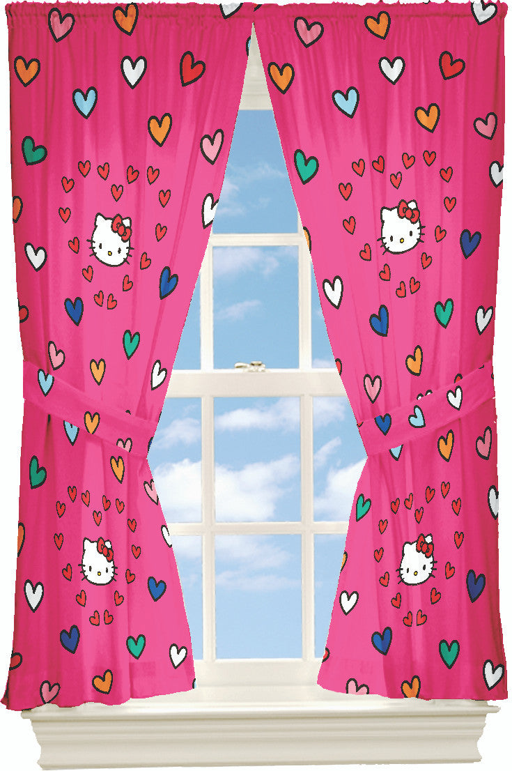Hello Kitty Window Panels
