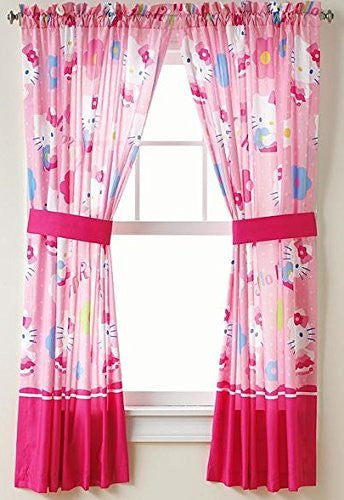 Hello Kitty 'How Sweet It Is' Window Panels