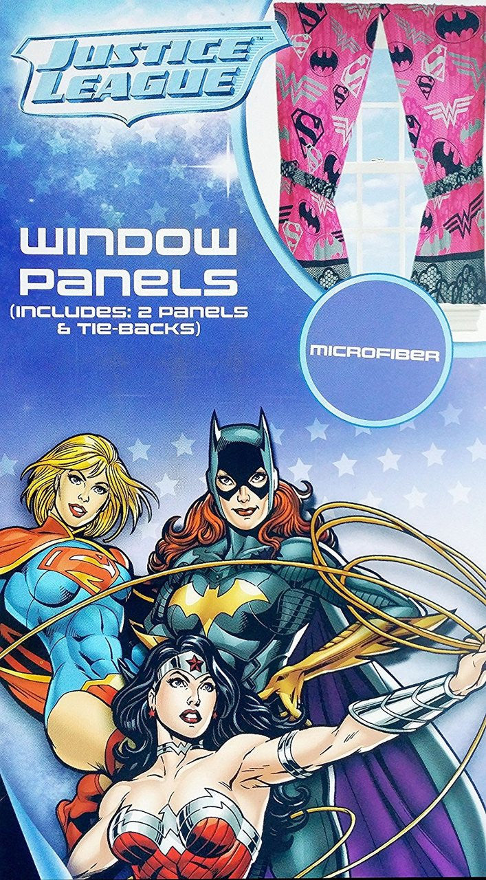 Justice League Window Panels