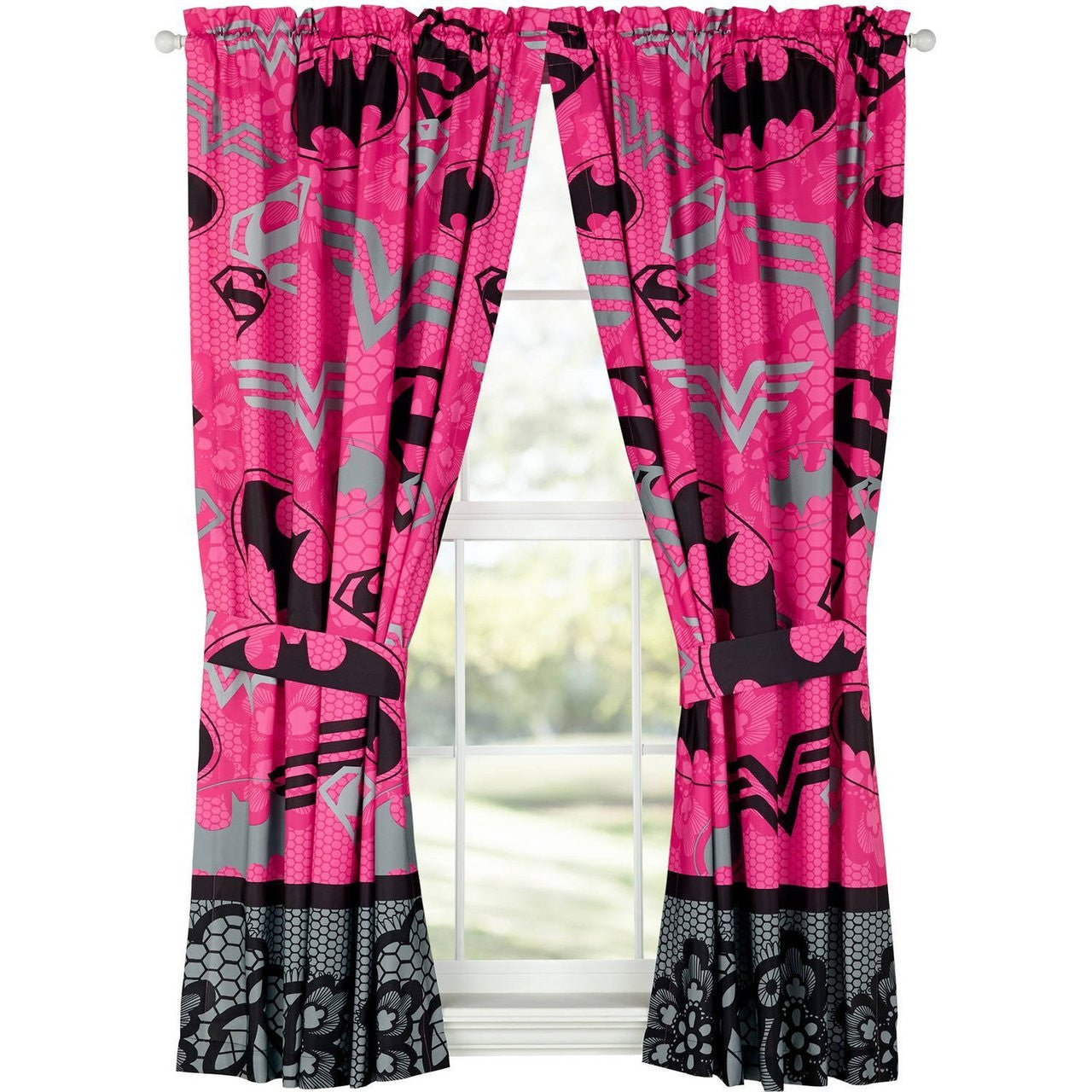 Justice League Window Panels