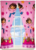 Dora The Explorer 'Dora Pets' Curtain Panels