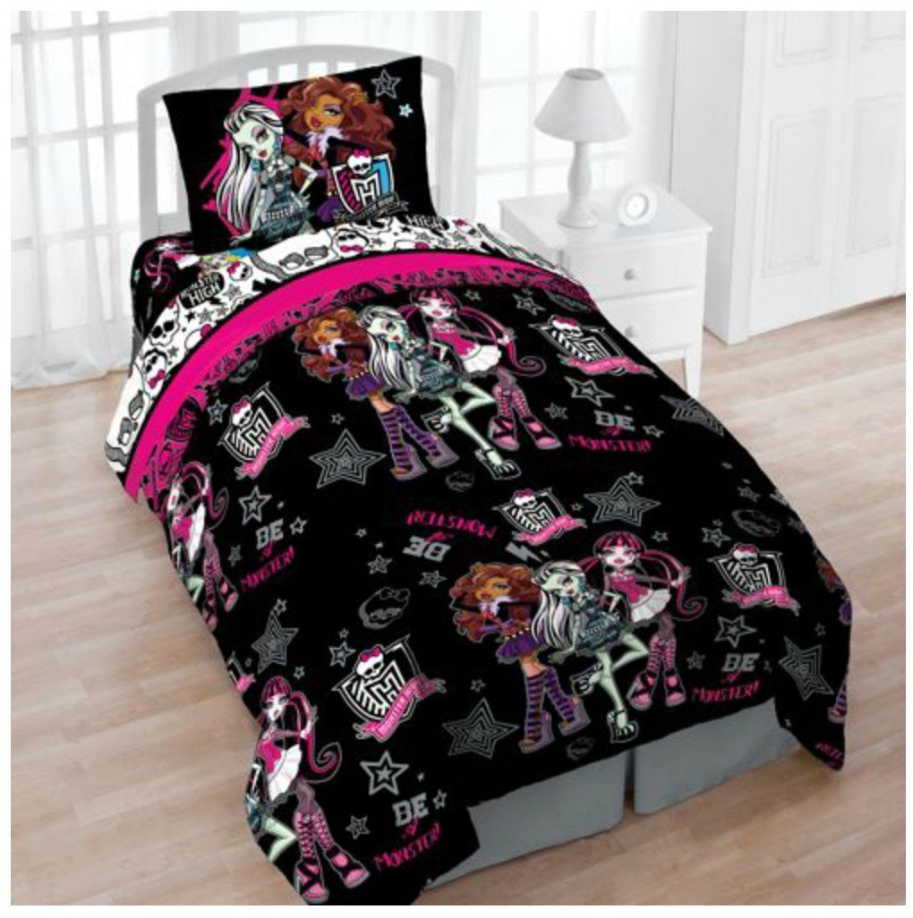 Monster High Twin Bedding Set with Tote
