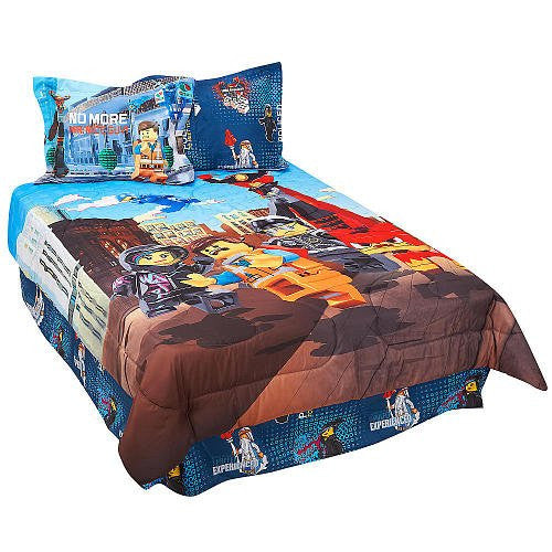 LEGO Movie 4-Piece Full Comforter Set - Frenzy