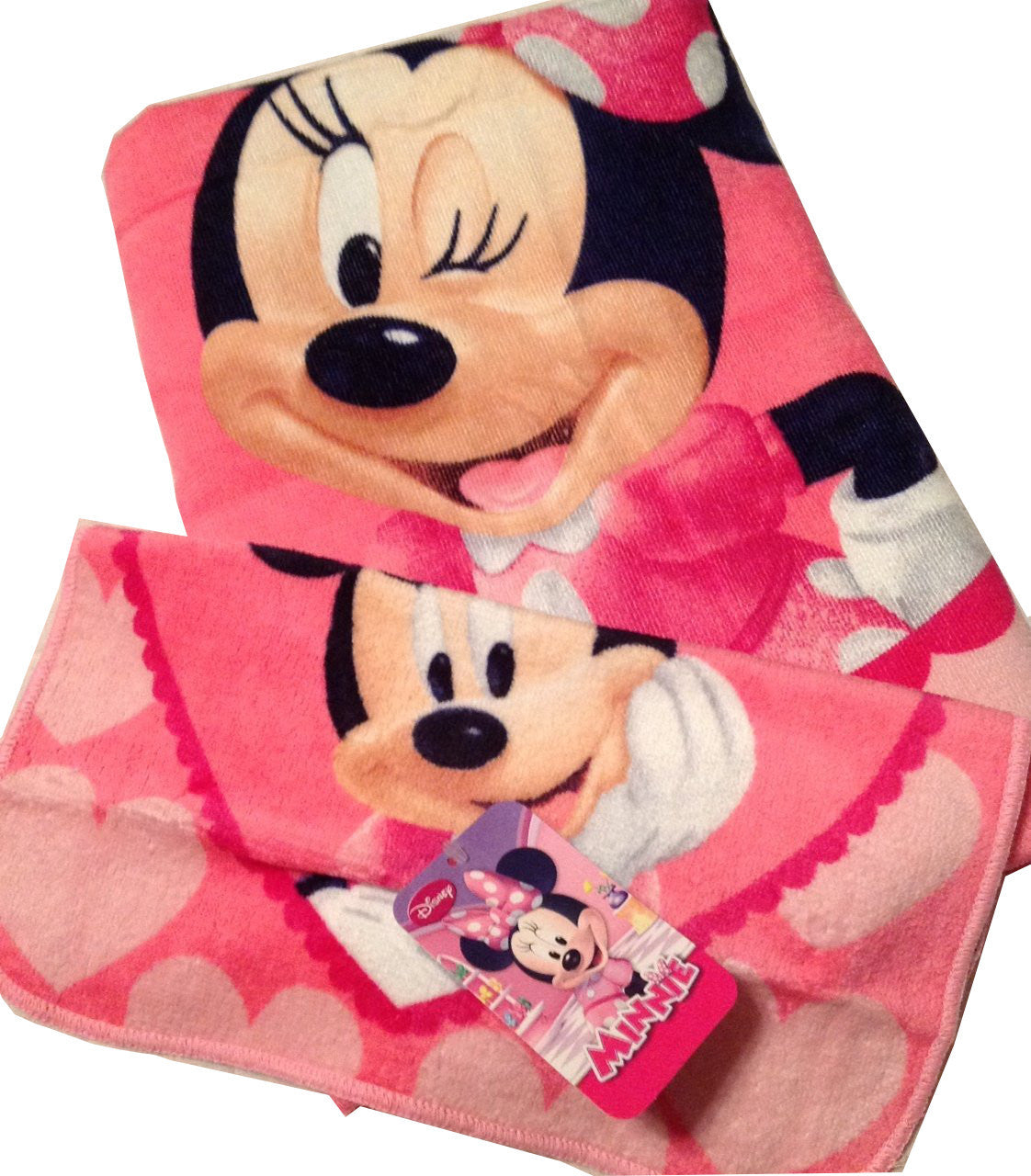 Disney Minnie 2-Piece Bath Towel Set