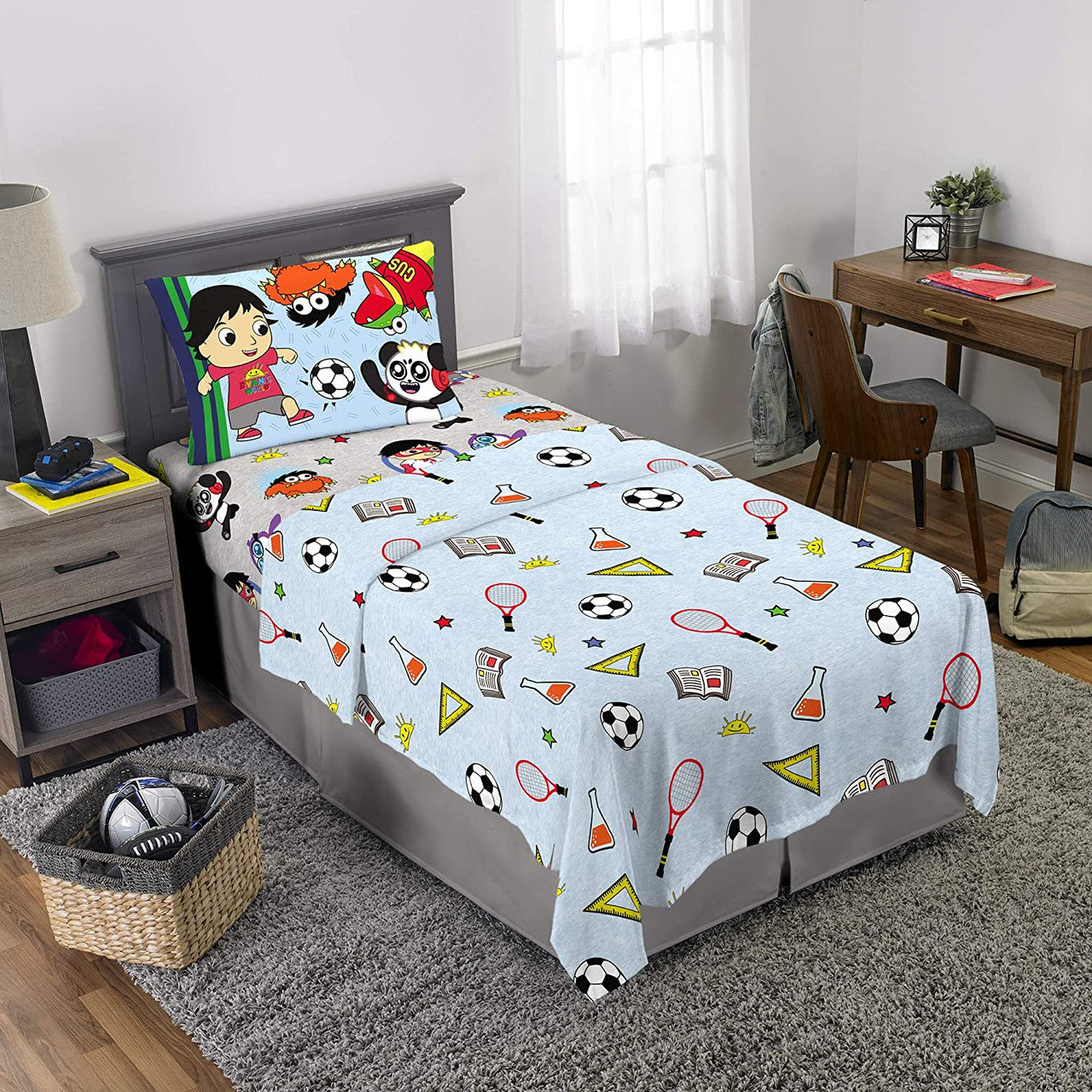 Ryan’s World 3 Piece Twin Sheet Set