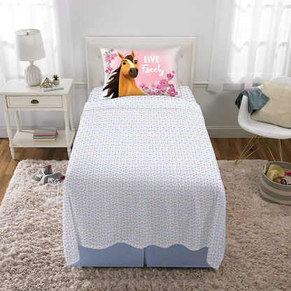 Spirit Live Freely Twin Sheet Set