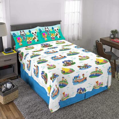 Animal Crossing Gone Camping Full Sheet Set