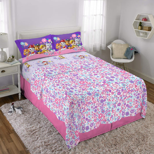 Paw Patrol Girls Full  Sheet Set