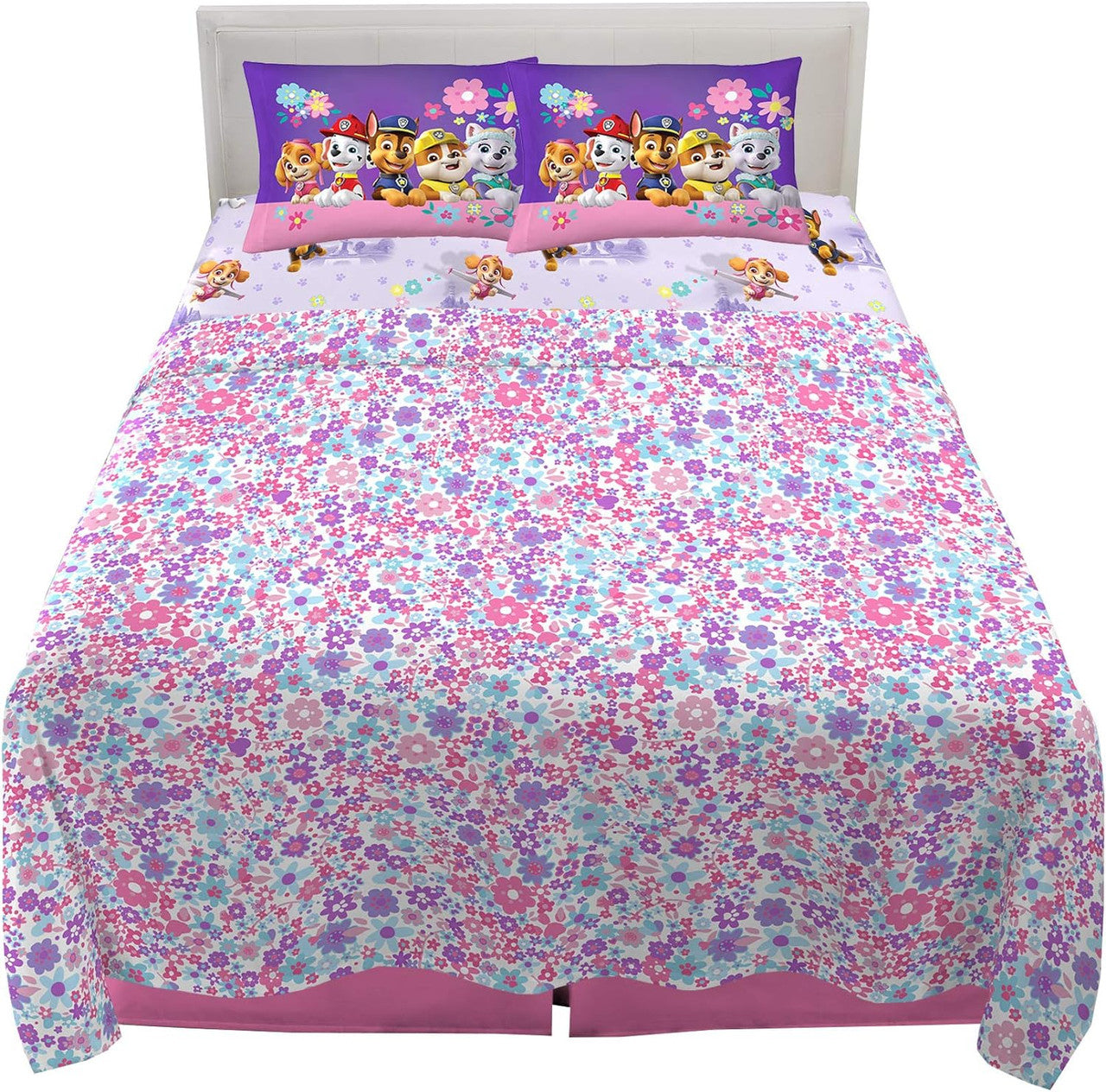 Paw Patrol Girls Full  Sheet Set