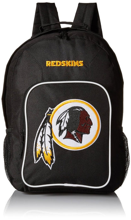 NFL Washington Redskins Black Southpaw Backpack