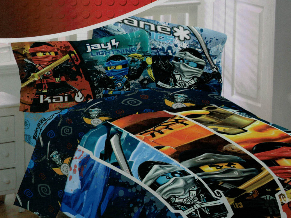 Ninjago Masters of Spinjitzu Twin/Full Comforter