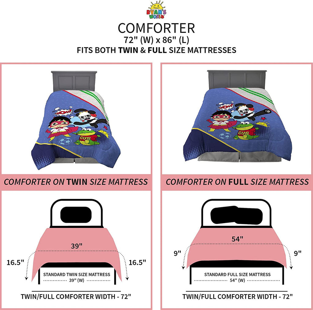 Ryan’s World Twin/Full Comforter