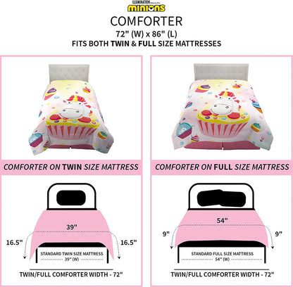 Despicable Me Fluffy Twin/Full Comforter