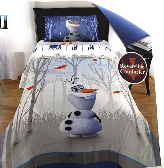 Disney’s Frozen 2 Olaf’s Journey Twin/Full Comforter