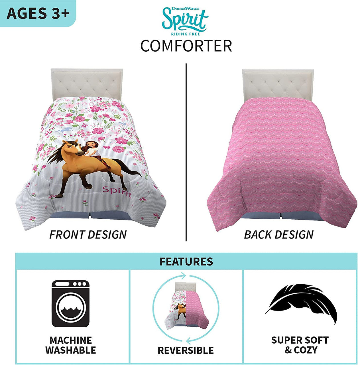 Spirit Riding Free Twin/Full Comforter