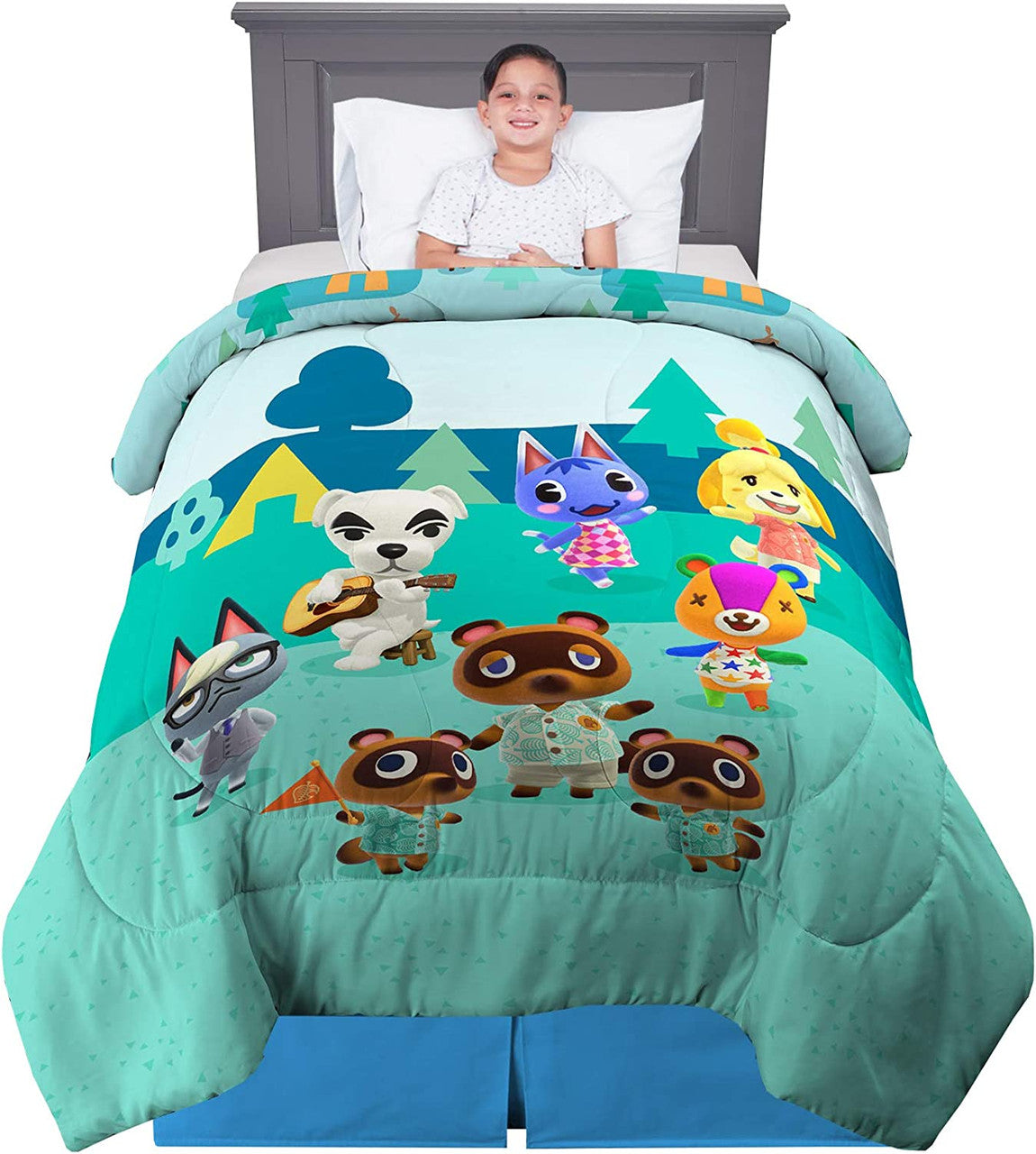 Animal Crossing Twin/Full comforter