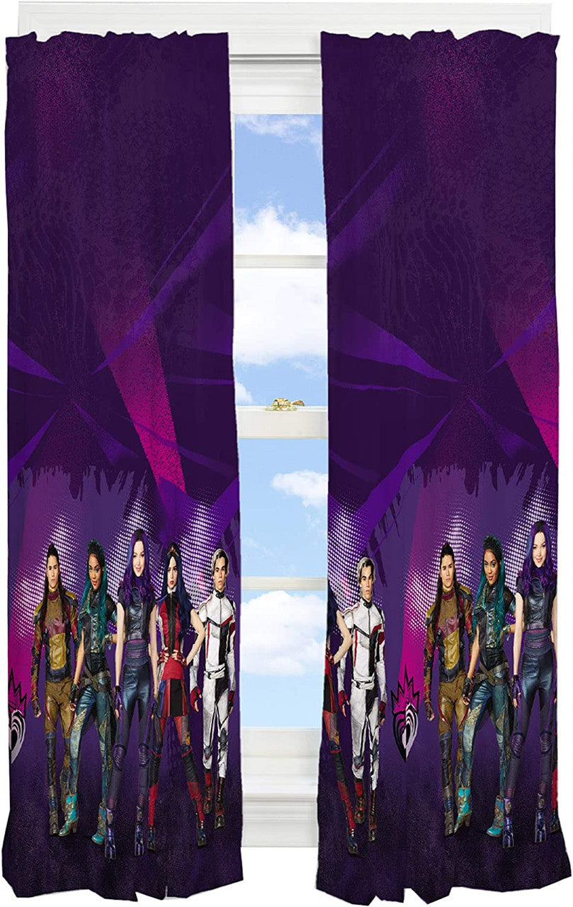 Disney Descendants 3 Window Panels