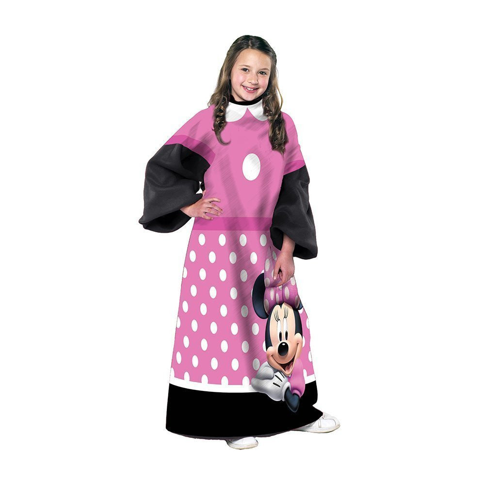The Northwest Company Disney's Minnie Dots Juvenile Comfy Throw, 48 by 48-Inch