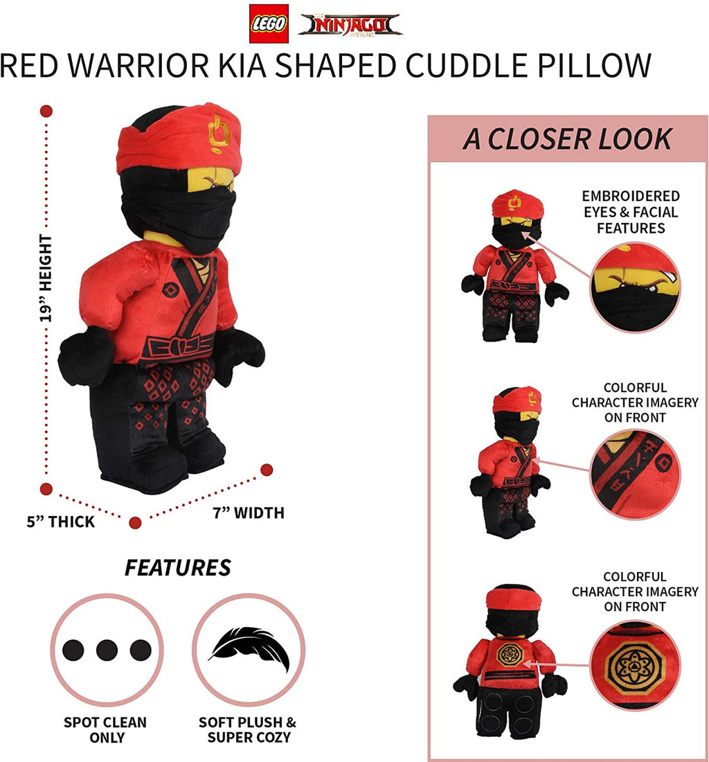 LEGO Ninjago Kai Red Warrior Plush