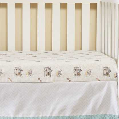 Precious Moments Boys 2 Pack Fitted Crib Sheet