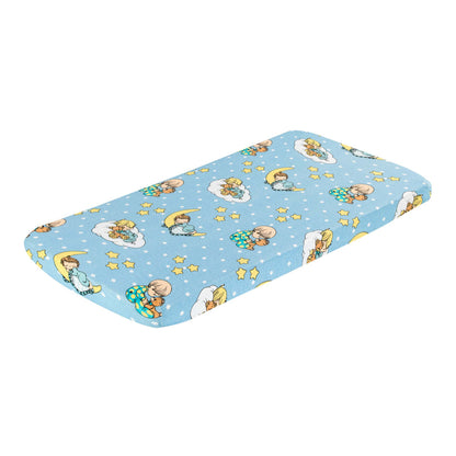 EVERYDAY KIDS 2 Pack Cradle Sheet Set - Precious Moments Boys