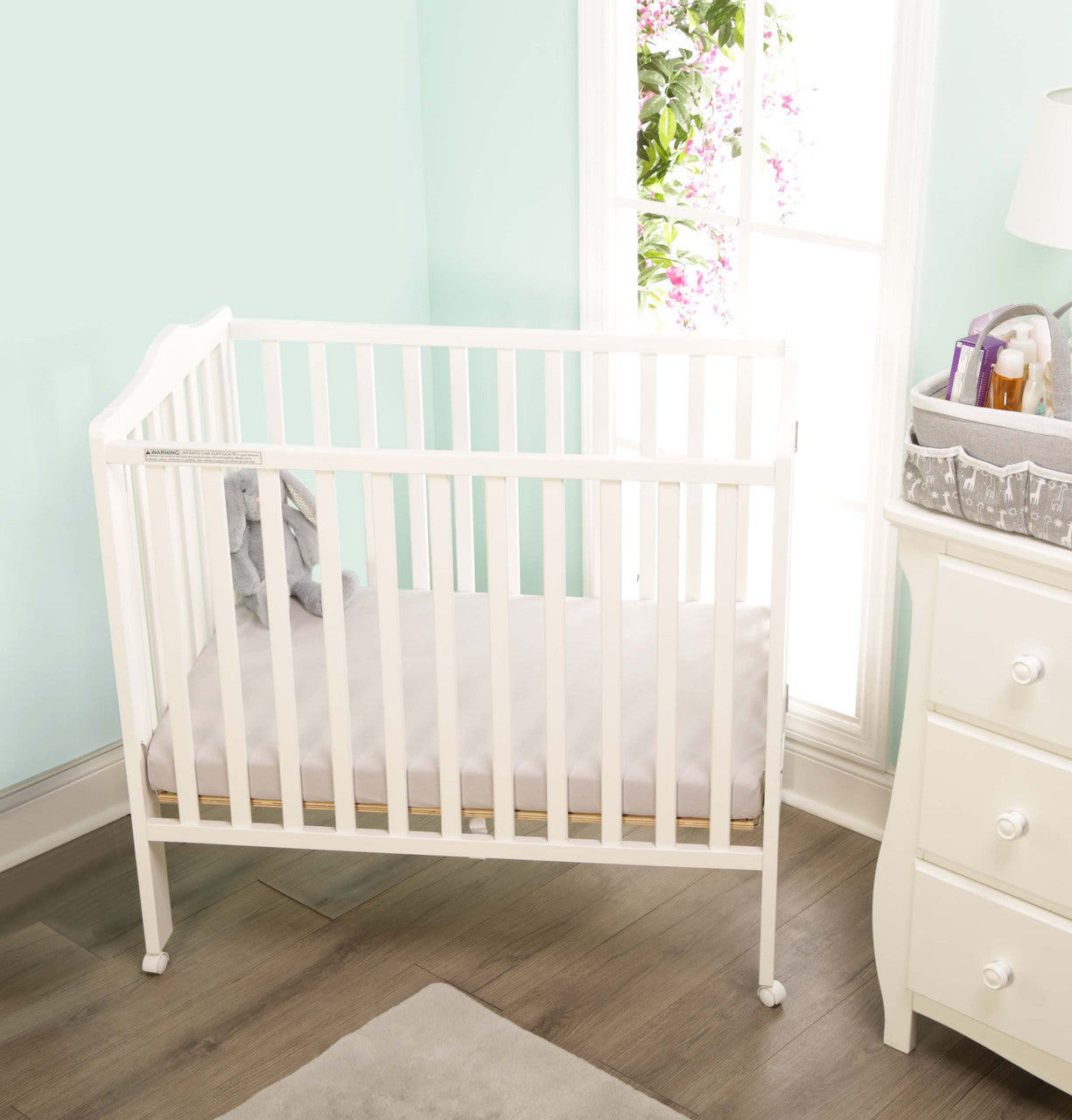 EVERYDAY KIDS 2 Pack n Play and Portable Crib Mattress Sheets - Precious Moments Boys