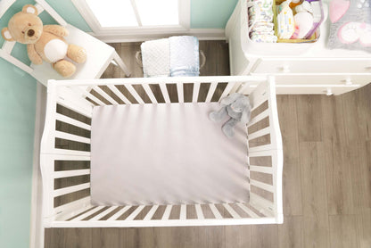EVERYDAY KIDS 2 Pack n Play and Portable Crib Mattress Sheets - Precious Moments Boys