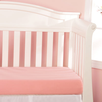 EVERYDAY KIDS Fitted Crib Sheets - Precious Moments Girls