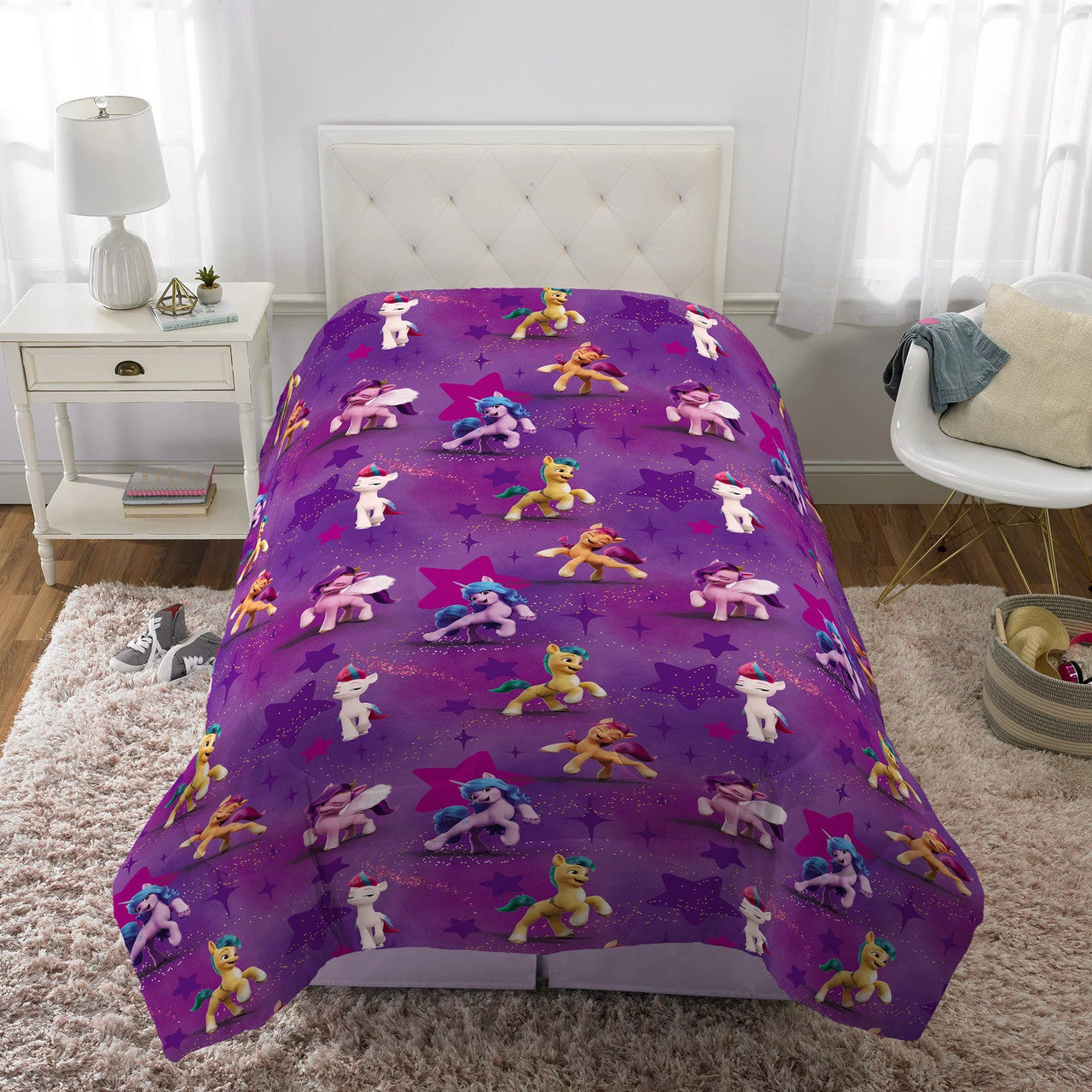 My Little Pony Twin/Full  Reversible Comforter