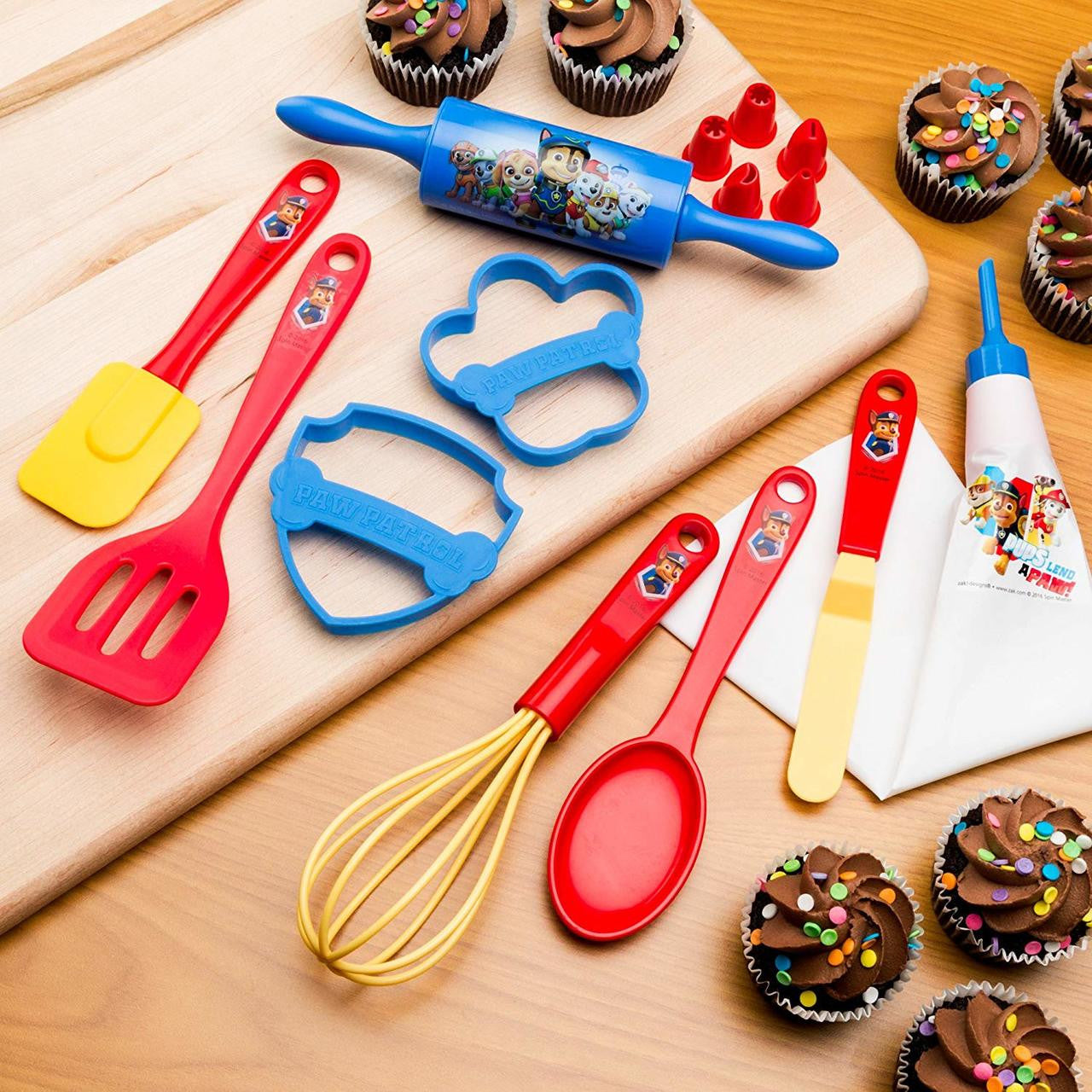 Zak Designs  - Paw Patrol Baking Tools