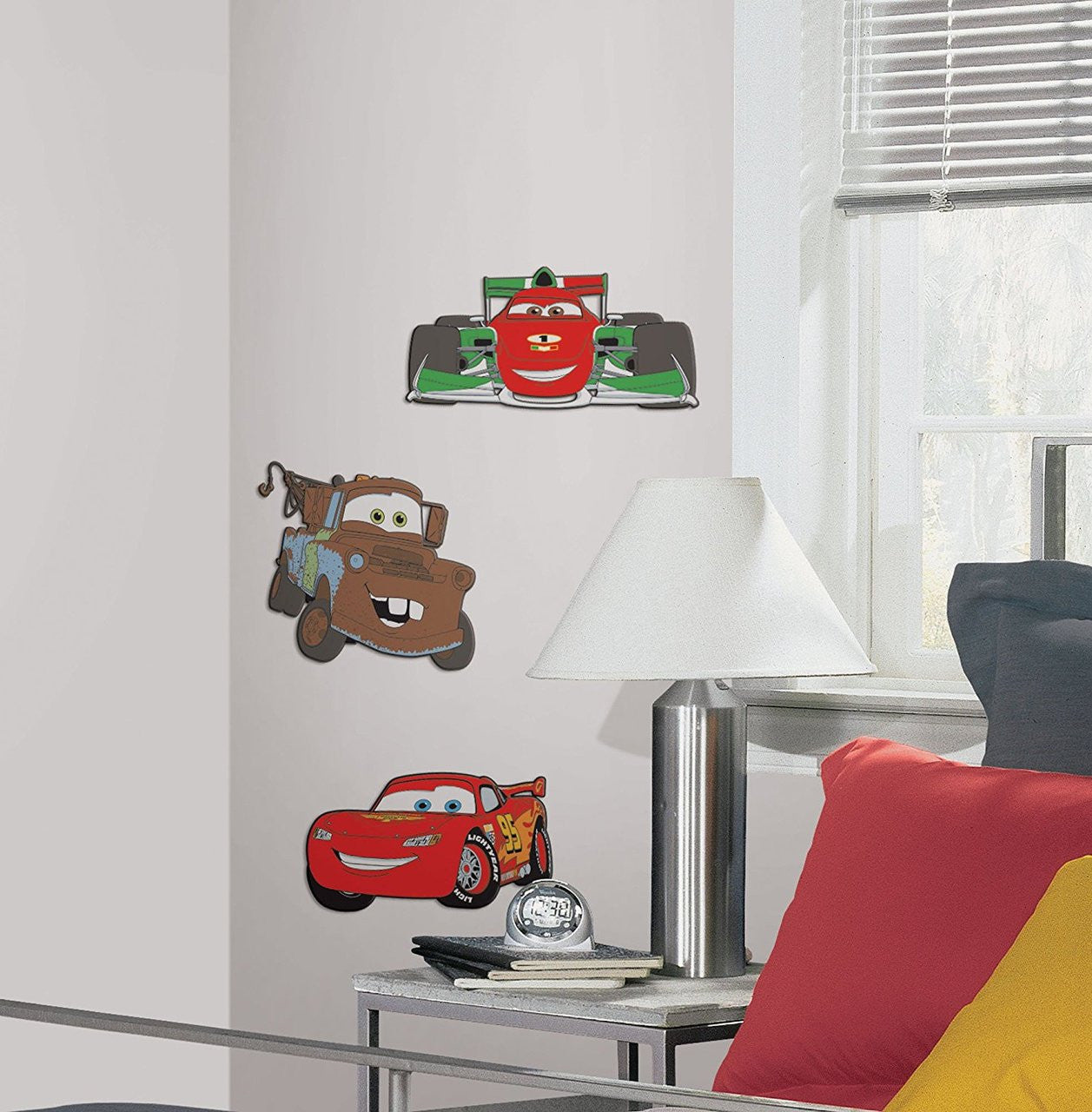 Disney/Pixar 'Cars 2' 3D Peel & Stick Foam Decor