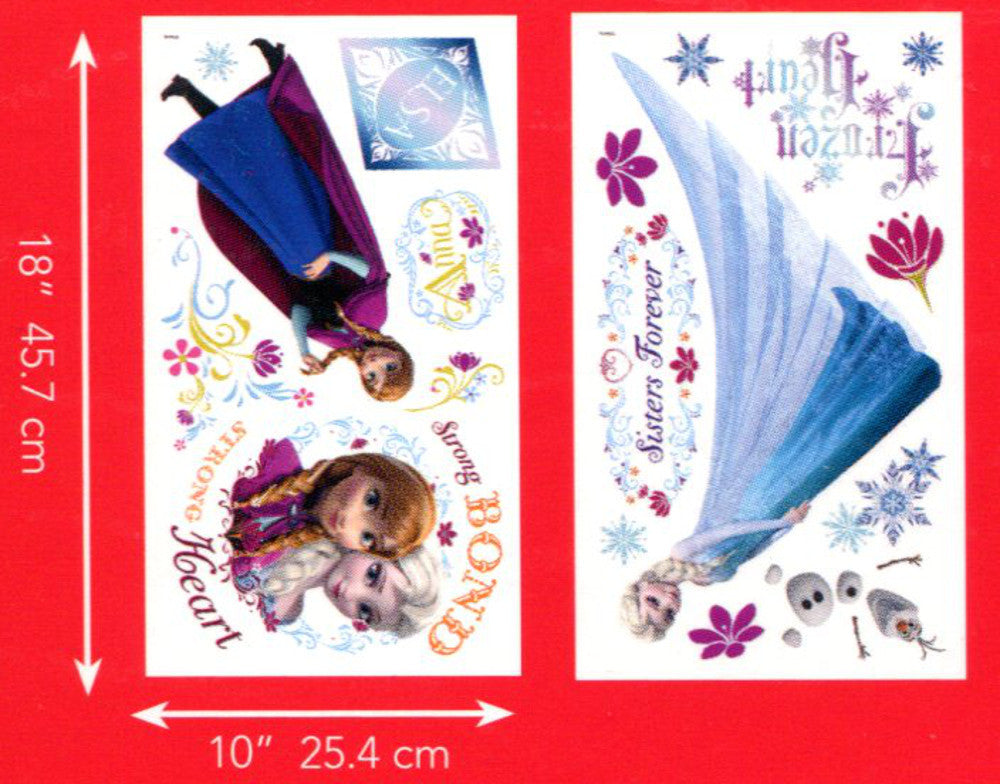 Frozen Anna and Elsa 'Sisters Forever' Wall Decals