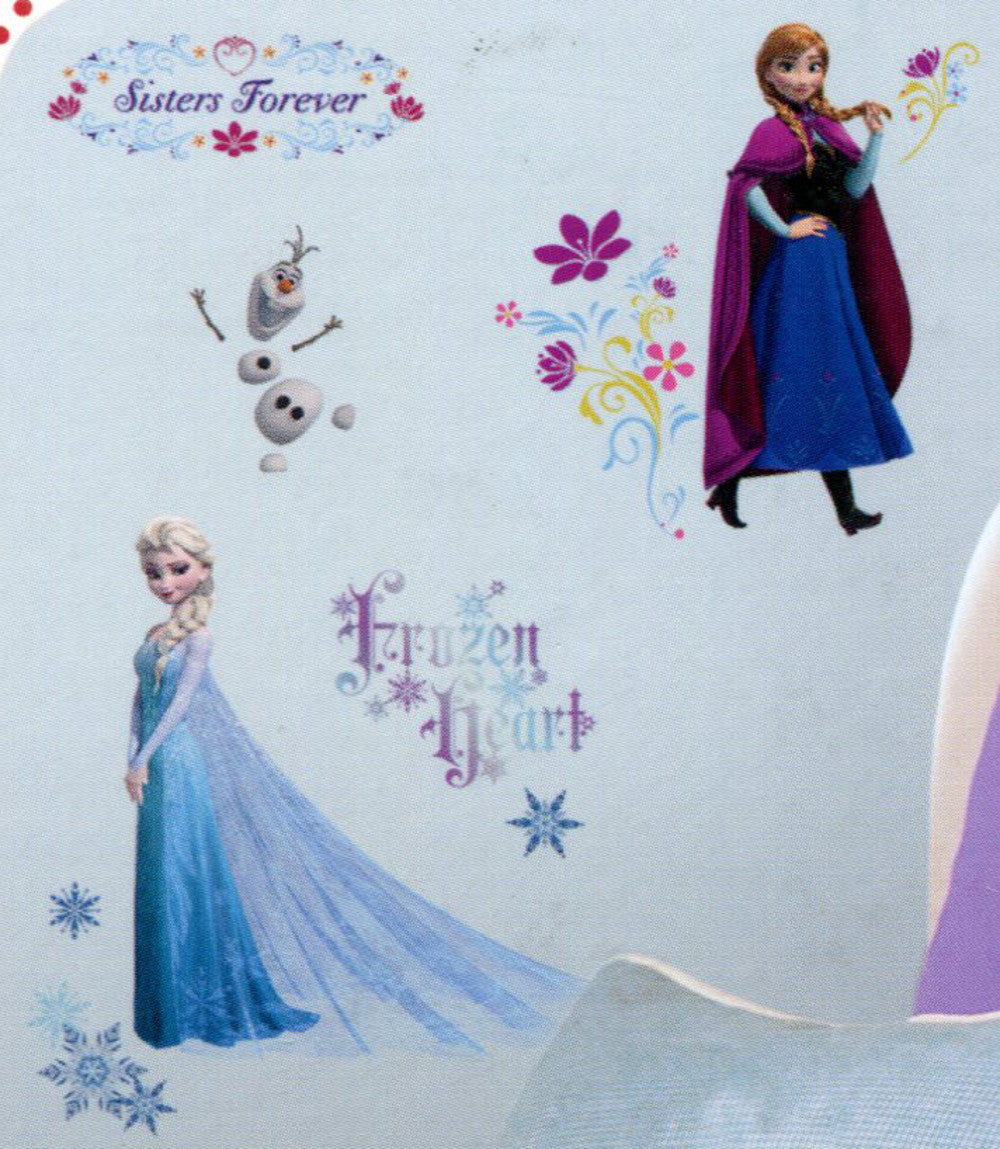 Frozen Anna and Elsa 'Sisters Forever' Wall Decals