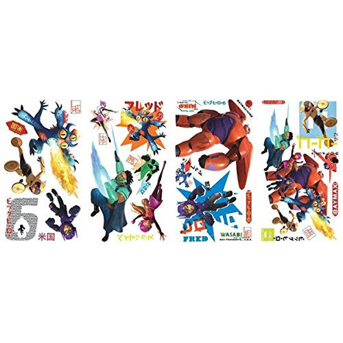 Big Hero 6 Peel and Stick Wall Decals