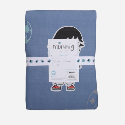 Ryan's World Stay Happy Twin Sheet Set