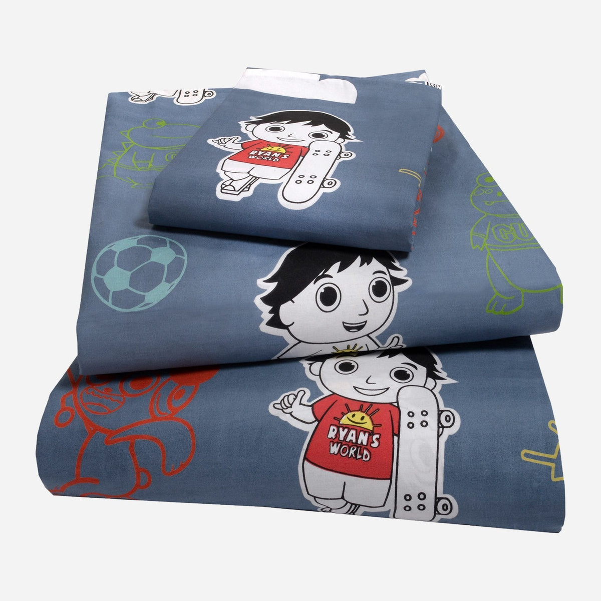 Ryan's World Stay Happy Full Sheet Set