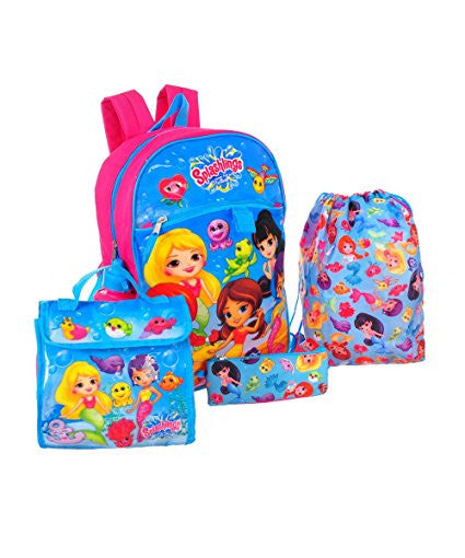 Splashlings 5 piece Backpack School Set