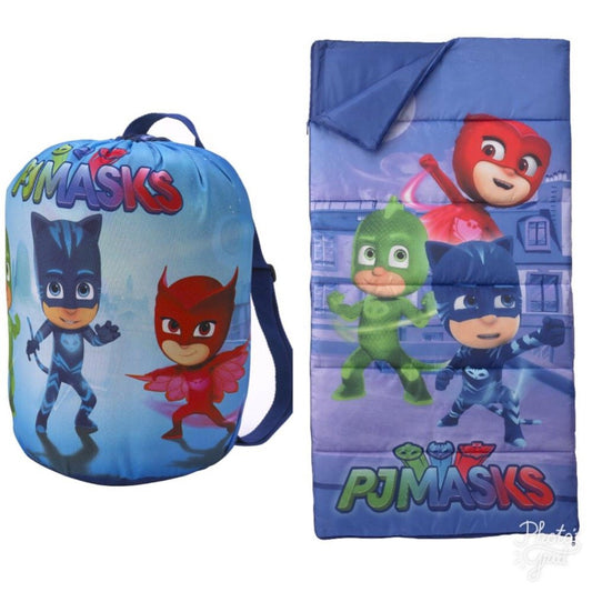 PJ Masks Kids Sleeping Bag and Carry Sack