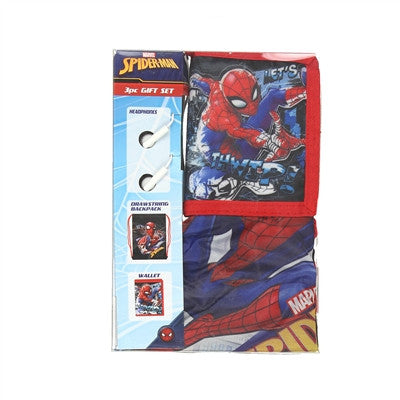 Spiderman Gift Set Drawstring Bag