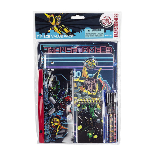 Transformers 11-Piece Stationery Value Set