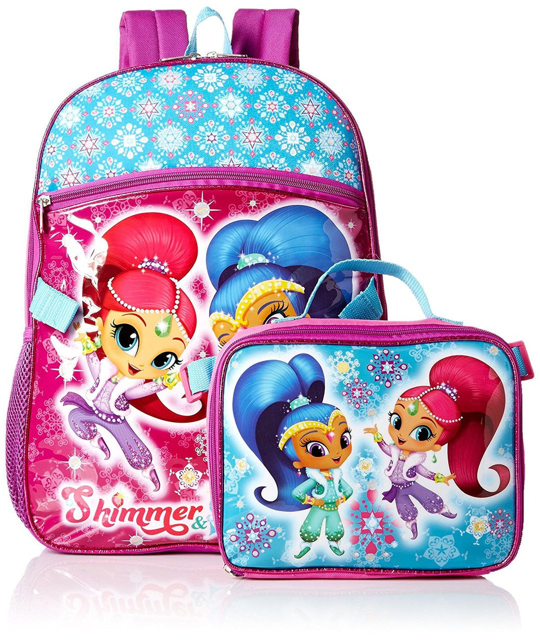 Shimmer and Shine Backpack with Lunch Bag Set