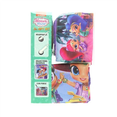 Shimmer & Shine Girls Backpack Gift Set
