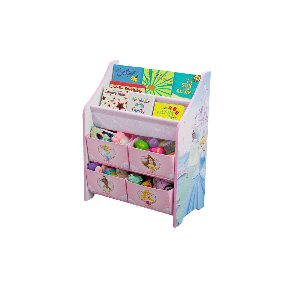 Disney Princess Book and Toy Organizer