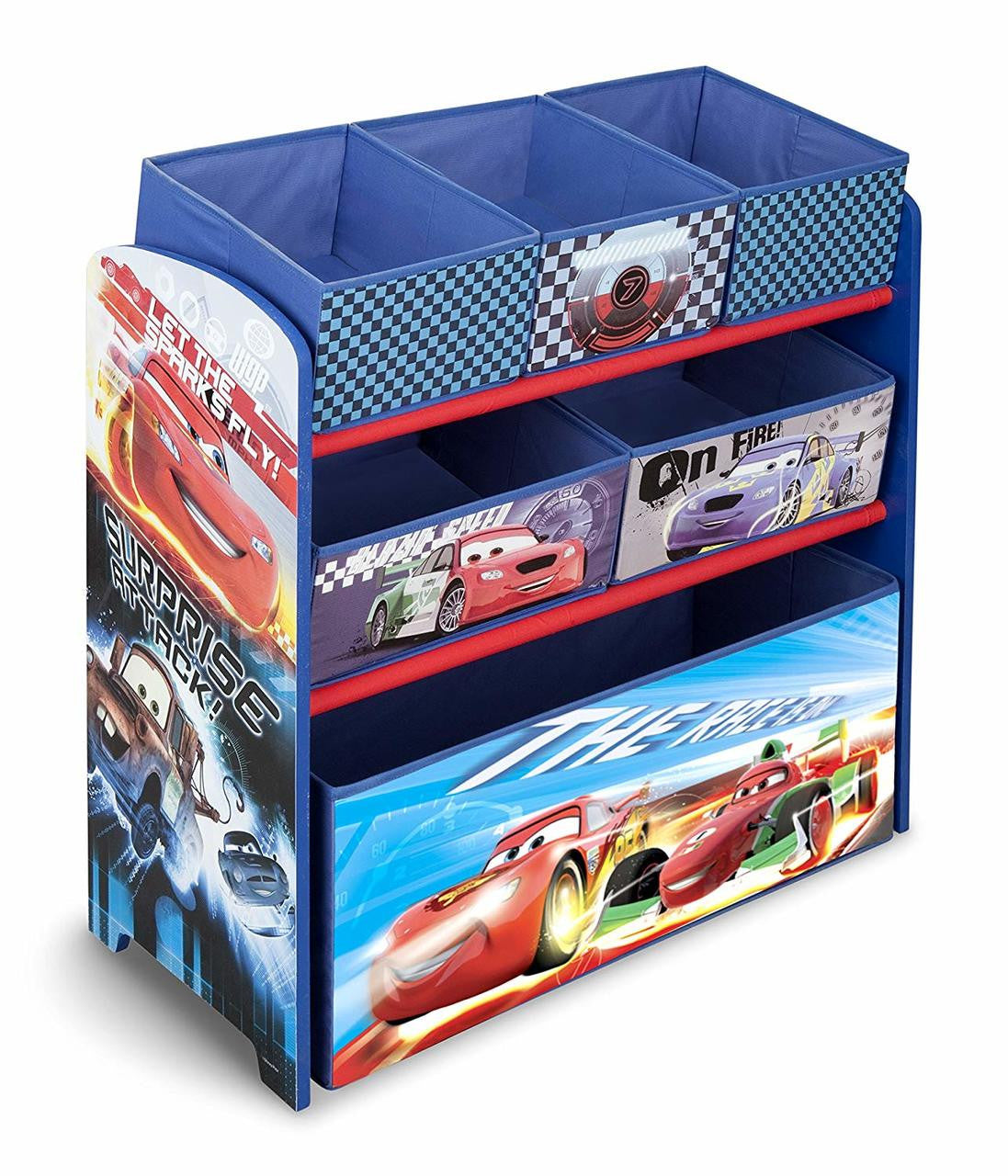 Multi-Bin Toy Organizer, Disney/Pixar Cars