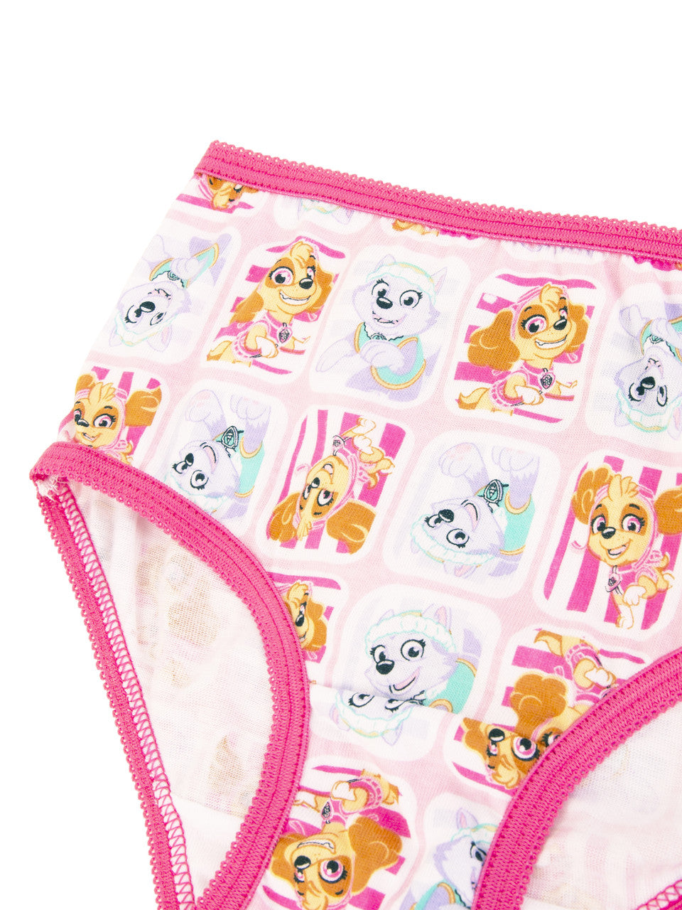 Nickelodeon Paw Patrol Toddler Girls 6-Pack Briefs – Soft Cotton Character Underwear