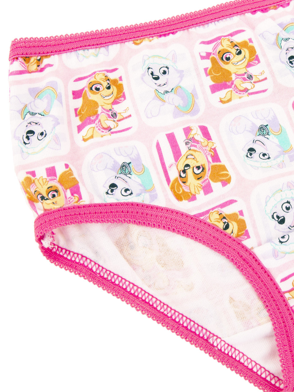 Nickelodeon Paw Patrol Toddler Girls 6-Pack Briefs – Soft Cotton Character Underwear