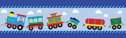Everyday Kids Choo Choo Train Window Valance